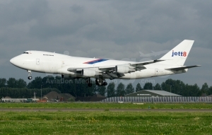 Jett8 Airlines Cargo Boeing 747-2D3B(SF) 9V-JEA